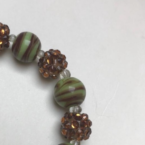 Women's Bracelet Beautiful Handmade, Large, Army - Picture 3 of 4